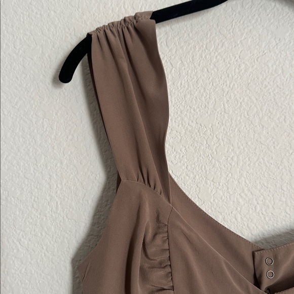 dolce vita taupe & black snap cami XS - Picture 3 of 10